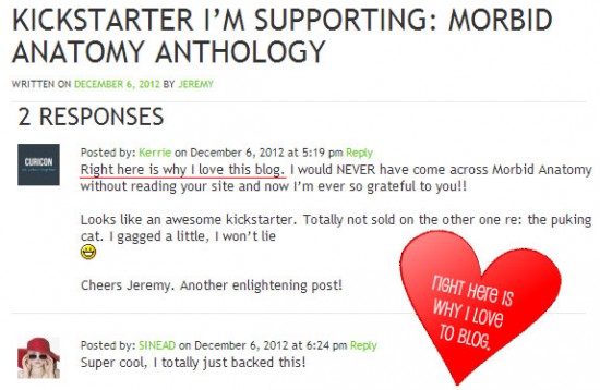 I Heart My Blog Readers!