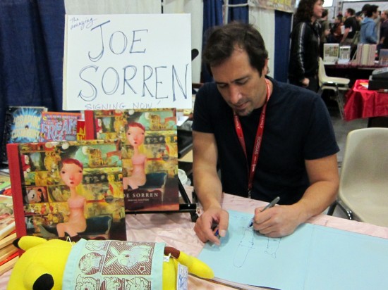 Joe Sorren at Wondercon 2011 pictures and recap