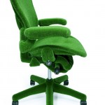 Herman Miller Astroturf Aeron Chair by Makoto Azuma