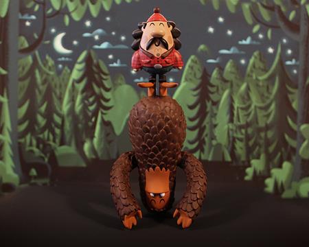 Sasquatch Toys by Invisible Creature and Super7