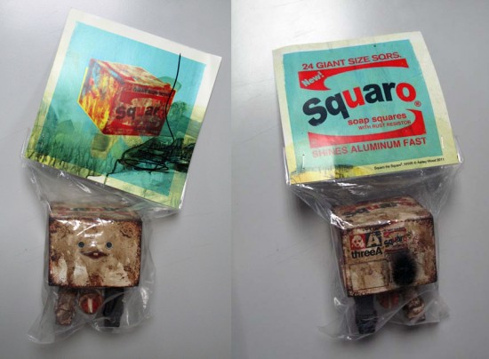 ThreeA Brillo Squaros for SDCC 2011 ThreeA Brillo Squaros for SDCC 2011