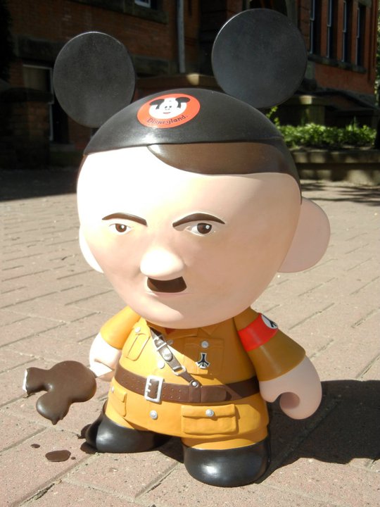Hitler Toy Goes to Disneyland by Okedoki