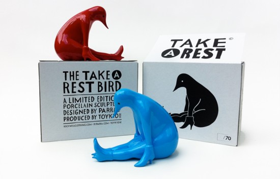Take A Rest Birds by Parra x Toykyo