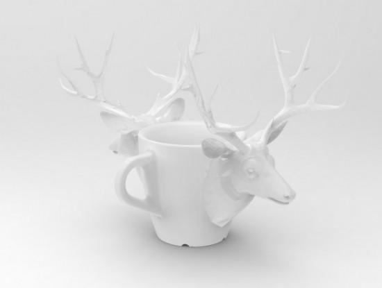Deer 3D Printed Coffee Cups