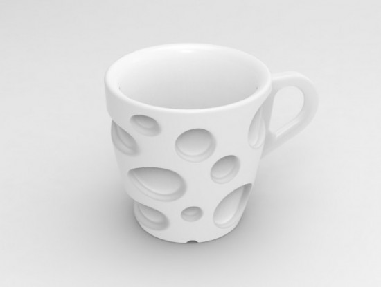 Emmental 3D Printed Coffee Cups