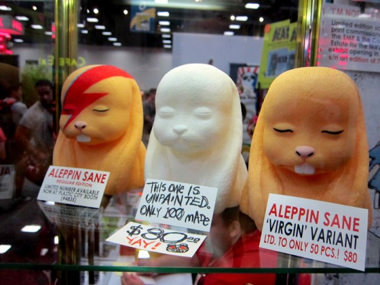 Aleppin Sane Busts by Jermaine Rogers and Plastic City