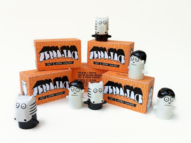 Kid Acne Salt and Pepper Shakers