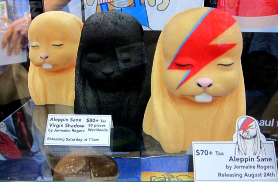 Aleppin Sane Busts by Jermaine Rogers and Plastic City