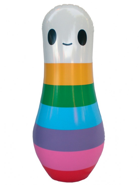 Inflatable Art Artist: Friends With You Bop Bag from Loyal Subjects