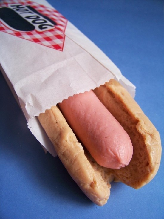 hotdog realistic food soaps by LoveLeeSoaps