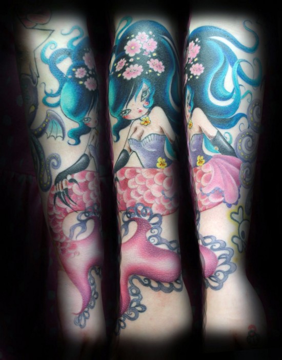 Junko Mizuno tattoo art