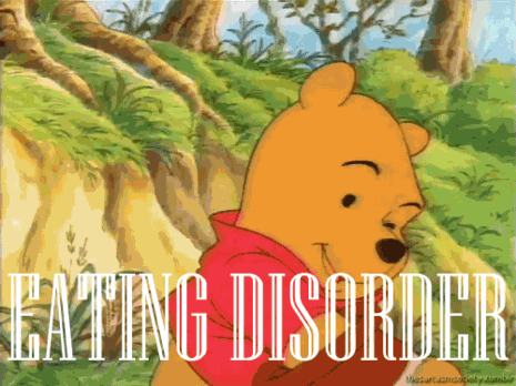 Winnie the Pooh has an eating disorder