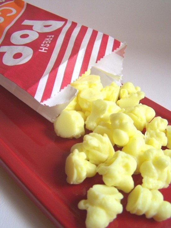 popcorn soap by LoveLeeSoaps