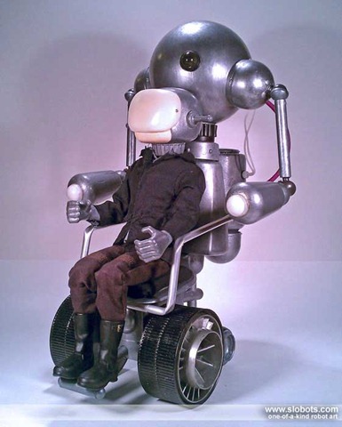 Mike Slobot's Accessible Transporter robot art