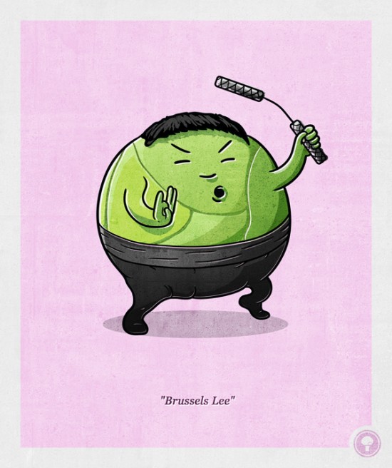 vegetable characters by Lucas Savelli