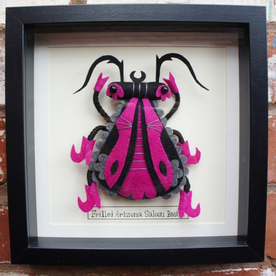 Saloon Beetle © Felt Mistress