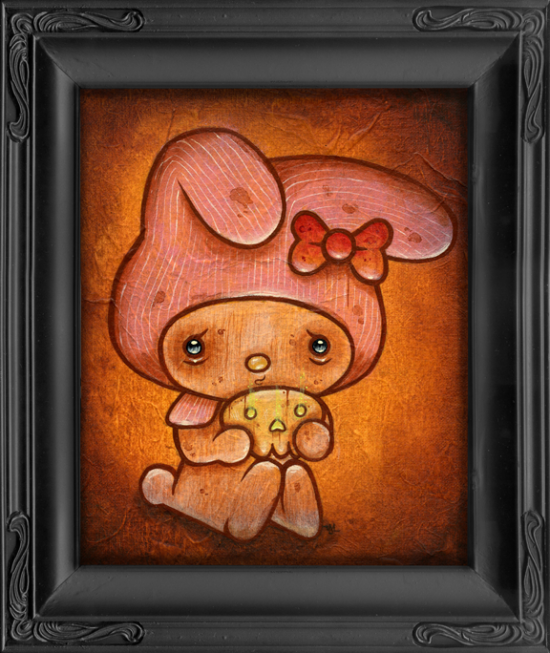 framed My Melody Sickling painting by Yosiell Lorenzo