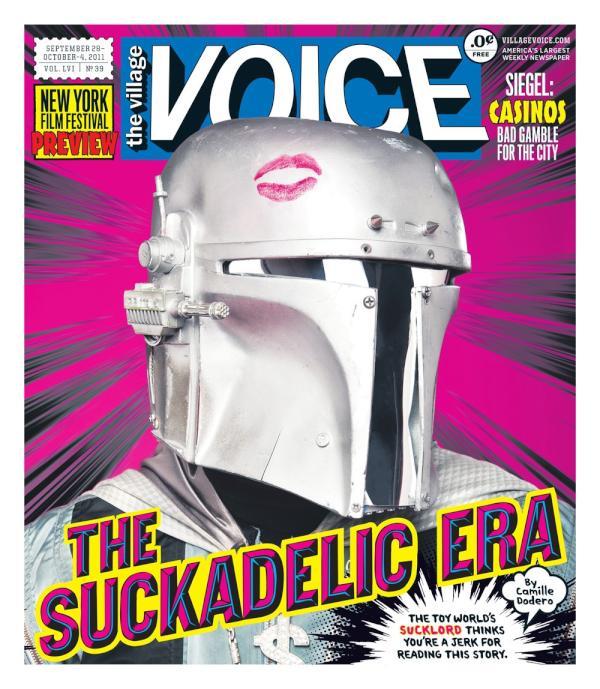Sucklord on the Cover of The Village Voice