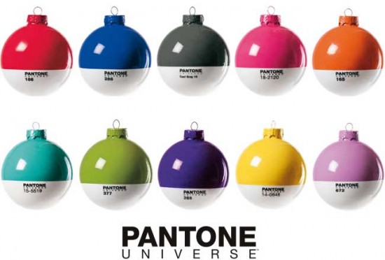 Pantone Christmas Balls by Seletti