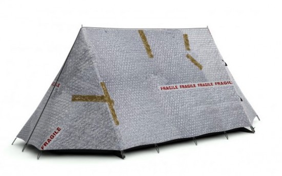 FieldCandy Tents: Bubble Wrapped Tent by Field Candy