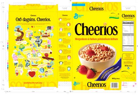 Cheerios Characters by Halli Civelek