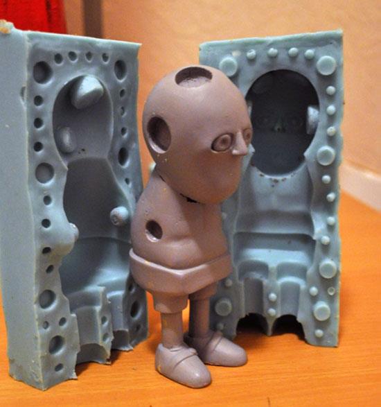Patient No. 6 resin toy art