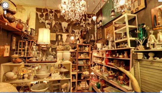 Uncommon Objects, Google business view