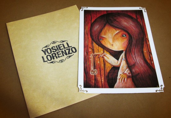 The Mistress giclee prints by Yosiell Lorenzo