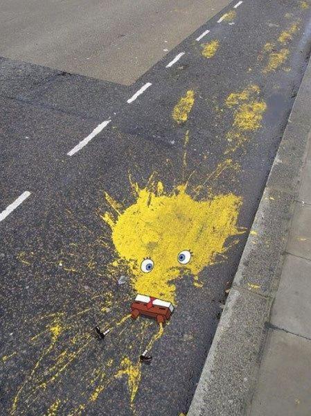 Spongebob Squarepants Roadkill