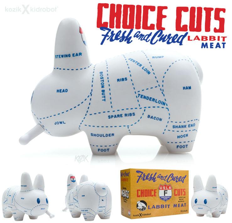 Choice Cuts Labbit by Frank Kozik x Kidrobot