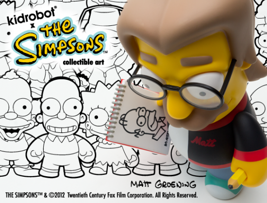 Matt Groening toy by Kidrobot