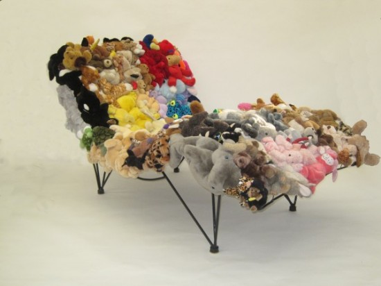 Stuffed Animal Chair by Don Kennell
