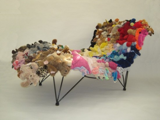 Stuffed Animal Chair by Don Kennell