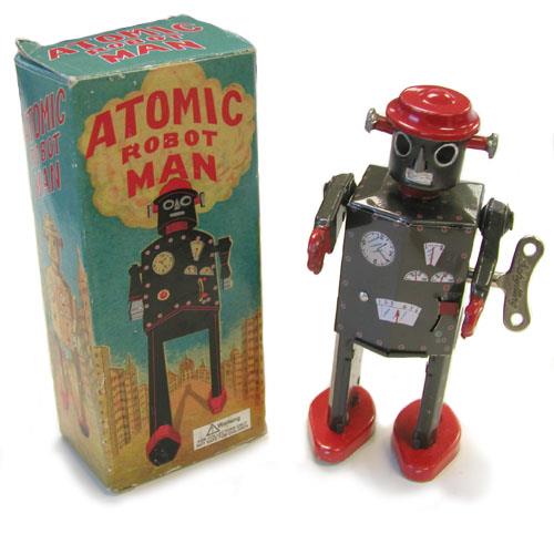 Atomic Toys: Atomic Robot Man (1990s reproduction of a 1940s robot)