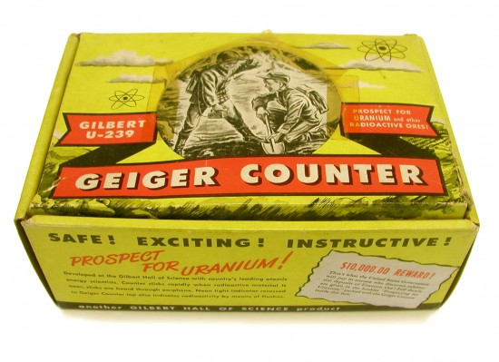 Atomic Toys: Gilbert Geiger Counter (1950s)