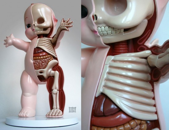 Dissected Kewpie Dolls by Jason Freeny