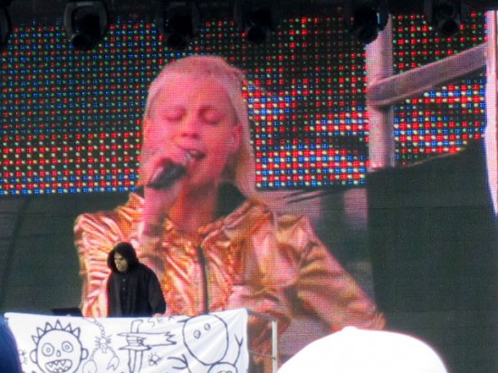 Die Antwoord at the Treasure Island Music Festival