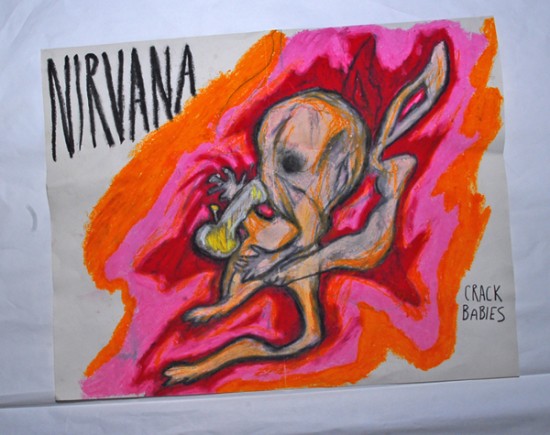 Original art by Kurt Cobain