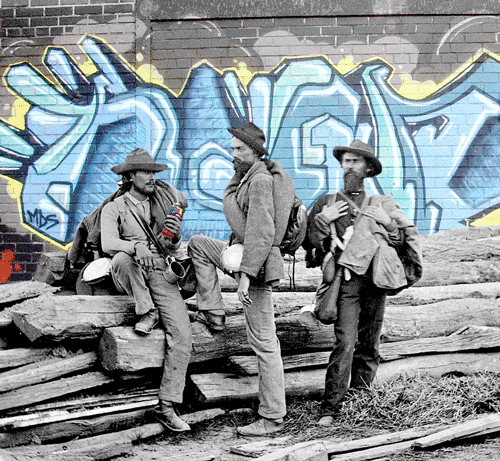 Frontier Taggers and Other Alternate History Animated Gifs by Flux Machine