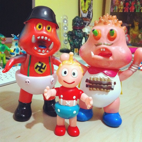 Odd and/or controversial toys by  Butanohana, Zollmen, Chibirakun, collection of @fun9us