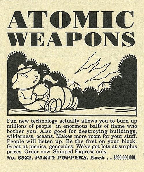 Atomic Weapons Party Poppers