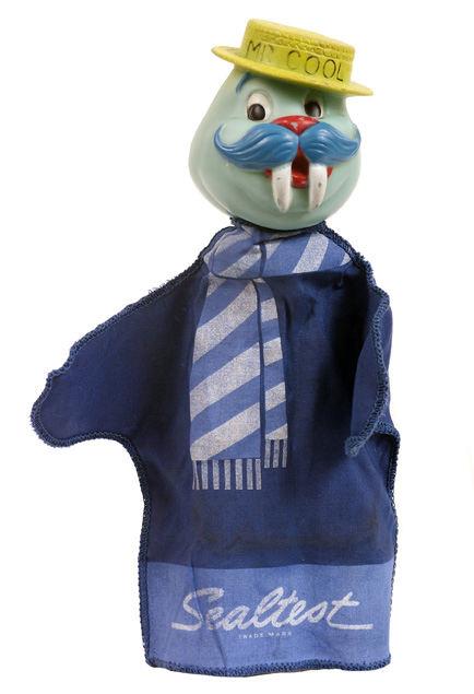 Vintage Advertising: Sealtest Mr. Cool Mascot Puppet