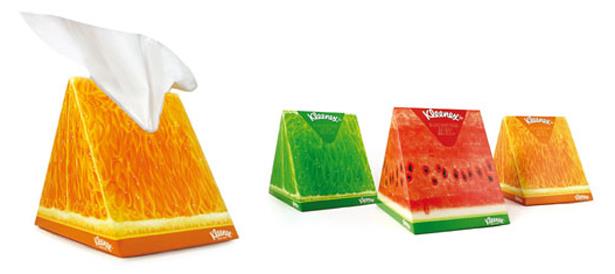 Fruity Tissue Box Packaging Design