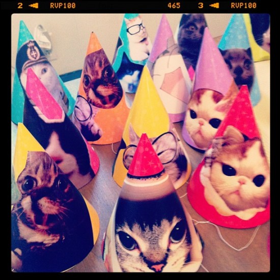 @nagikokiyohara cathats because it was Colette's birthday.