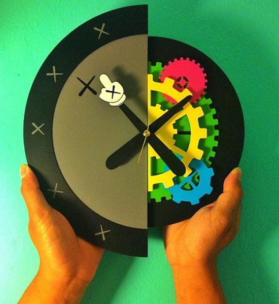 KAWS Clock: Dissection of a Klock, inspired by KAWS