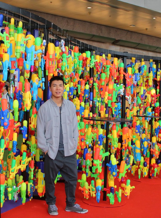 Water Pistol Tribute to Hong Kong's History of Plastic Toy Production by Douglas Young
