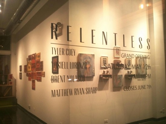 Relentless at Oh No! Doom Gallery in Chicago