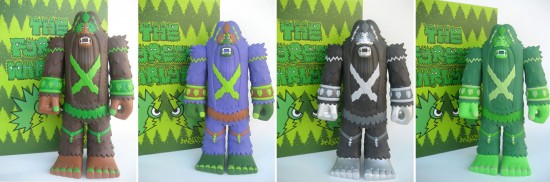 Bigfoot Forest Warlord Vinyl Toys