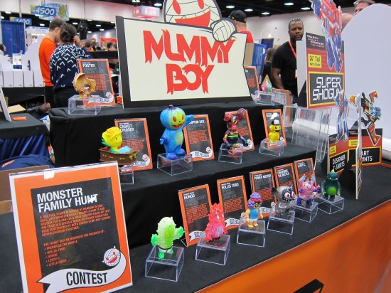 Super7 vinyl toys at Comic-Con 2012