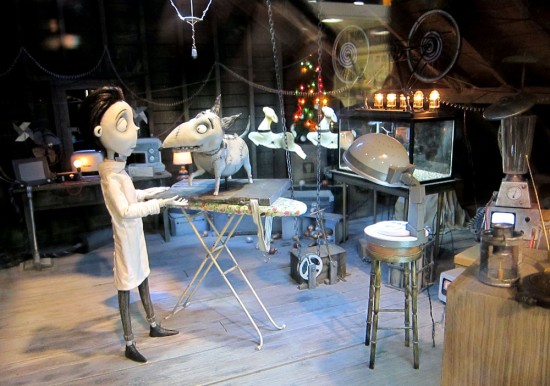 Tim Burton's Frankenweenie: sets, props and merch